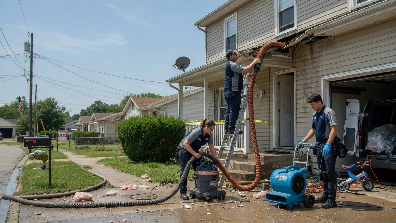 Water Damage Restoration in Auburn, IL near me